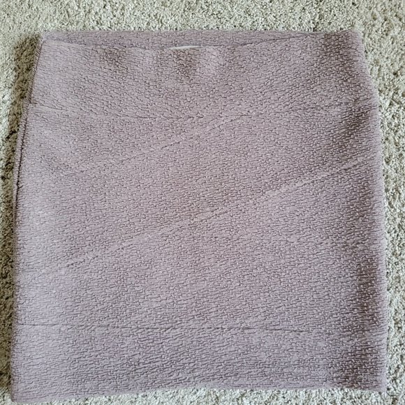 Mini skirt, taupe / cream - Picture 4 of 6